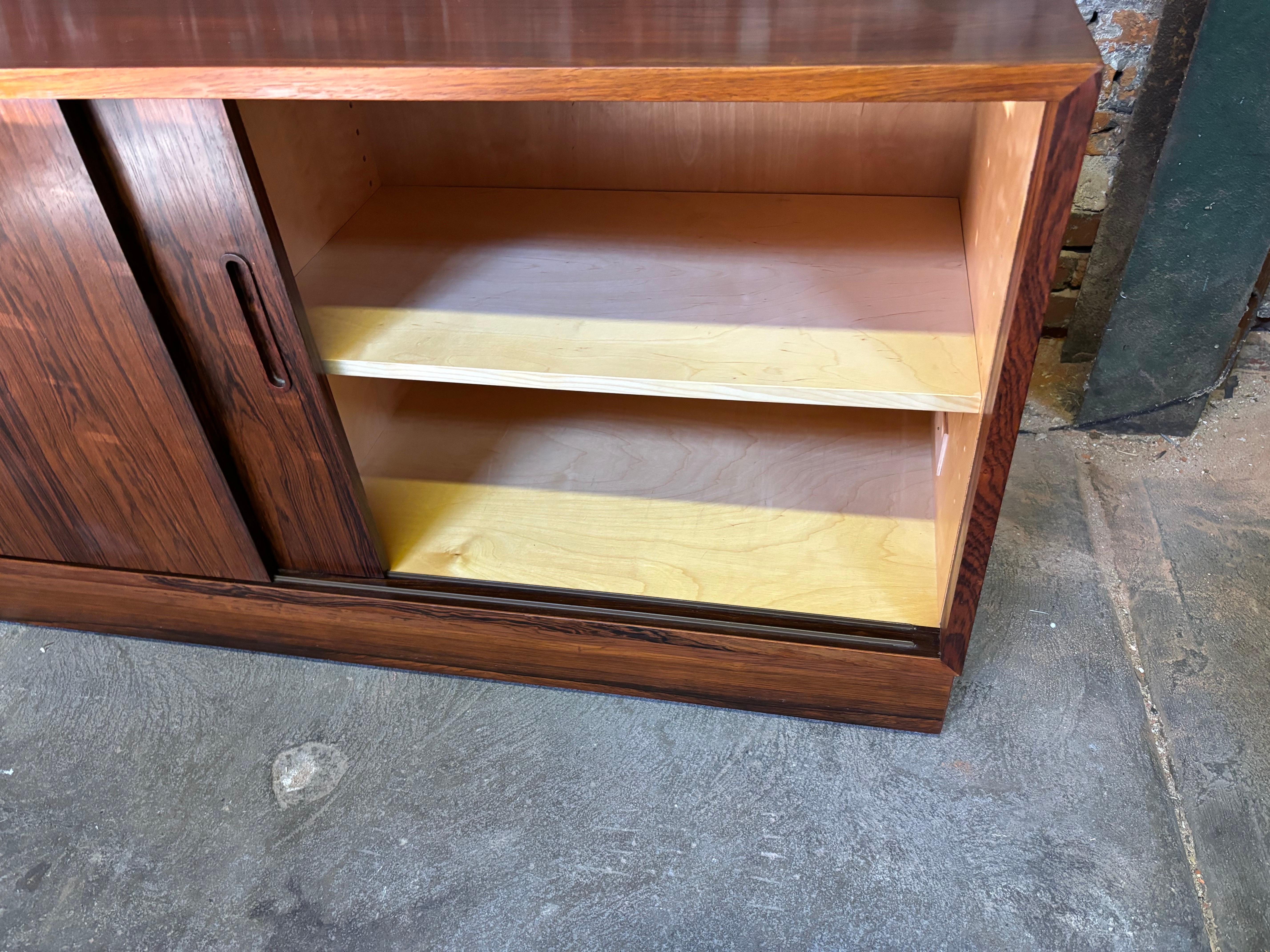 Credenza de palisandro Poul Hundevad en venta 2