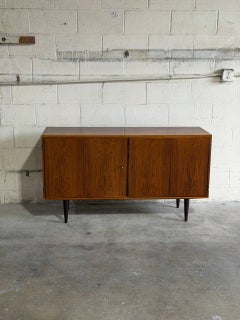 Poul Hundevad Rosewood Sideboard Credenza Storage Unit Denmark MCM 1960s