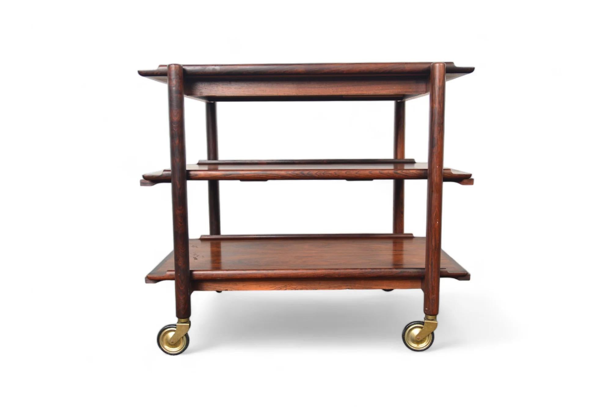 Origin: Denmark
Designer: Poul Hundevad
Manufacturer: Vandrump
Era: 1960s
Materials: Rosewood
Measurements: 29.5