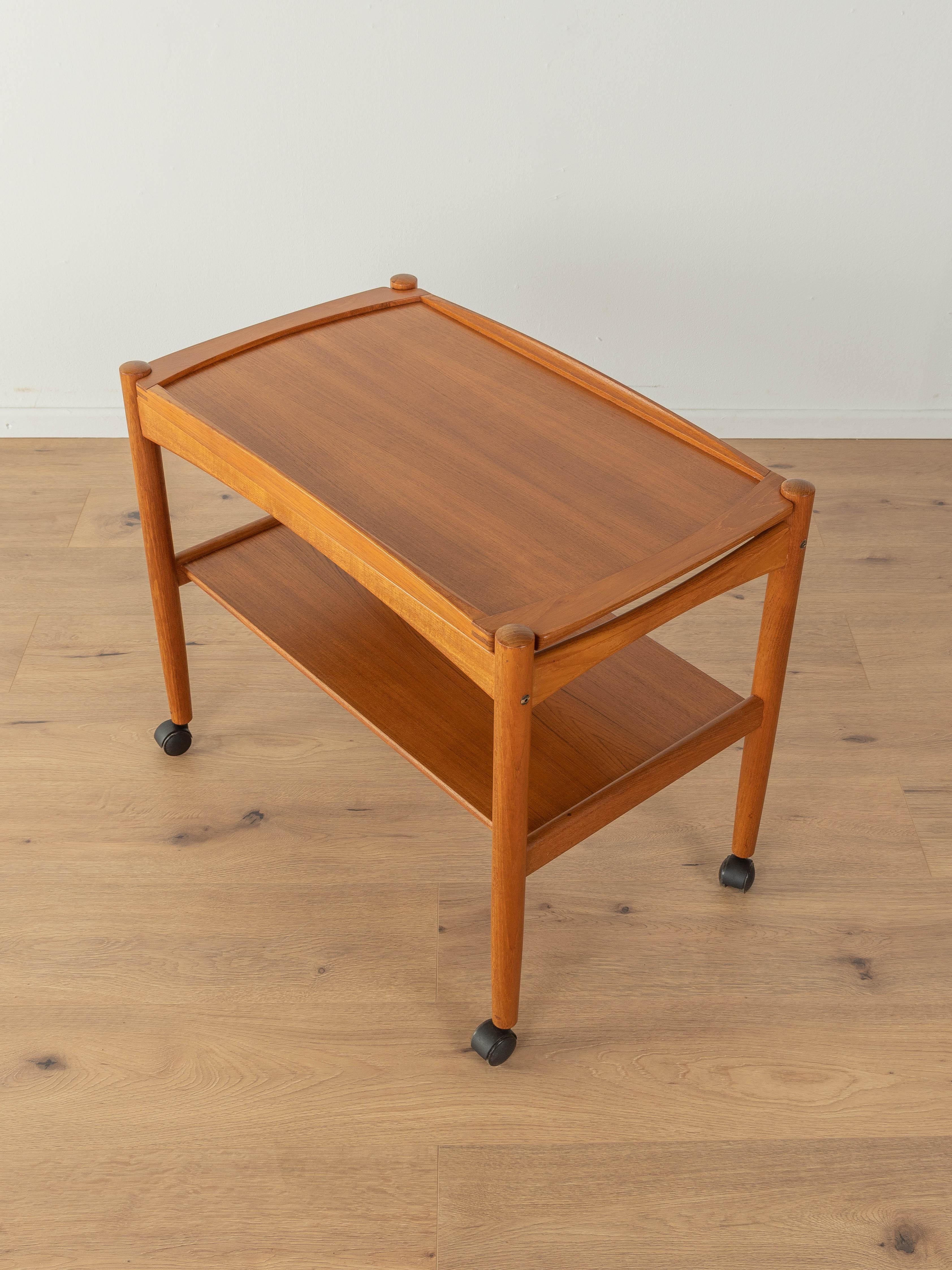 Mid-20th Century Poul Hundevad Serving Trolley from 1960s For Sale