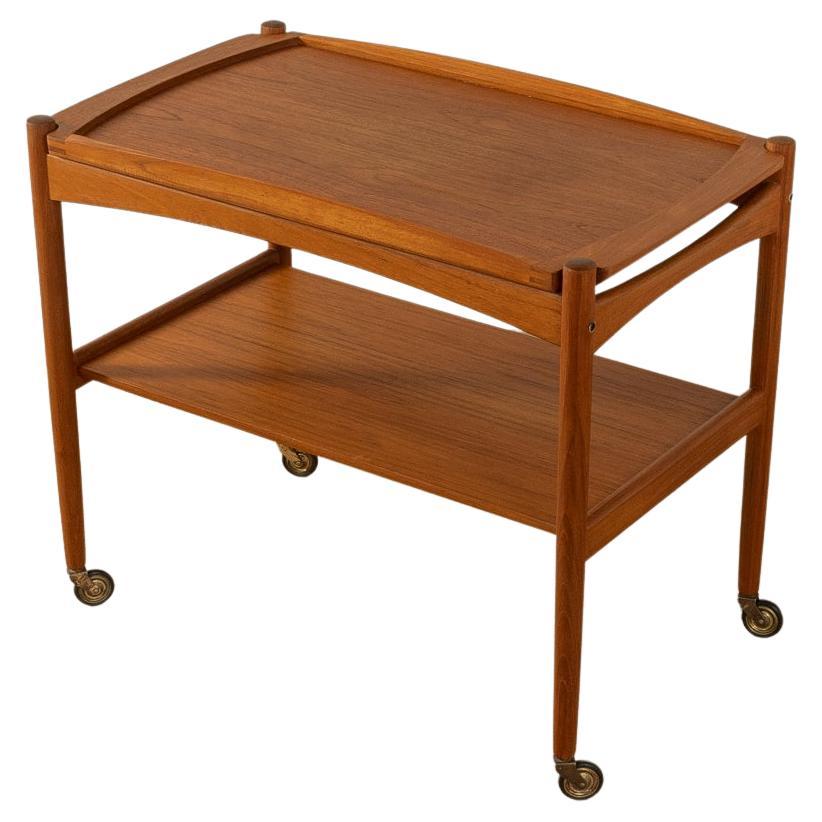Poul Hundevad serving trolley from 1960s For Sale