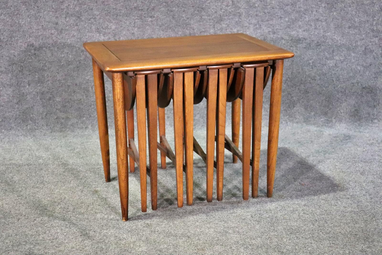 Poul Hundevad Styled Tables Set For Sale 3