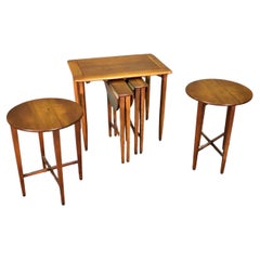 Retro Poul Hundevad Styled Tables Set