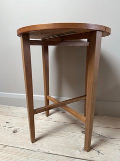 Poul Hundevad Teak Folding Side Table, Danish Modern Design, 1970