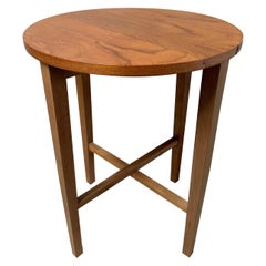 Poul Hundevad Teak Folding Side Table, Danish Modern Design, 1970