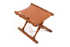 Poul Hundevad Teak Guldhøj Folding Stool Model PH-41 1960s