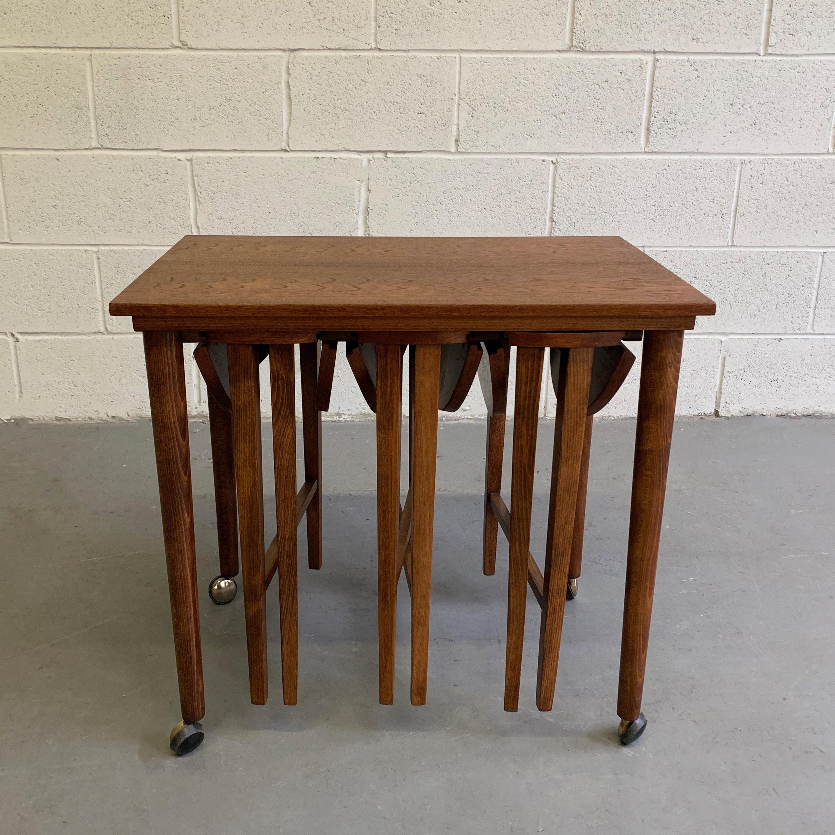 folding nest of tables