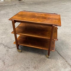 Poul Hundevad Trolley in Rosewood by Poul Hundevad & Co in Denmark