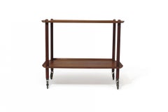 Poul Hundeved Danish Teak Bart Cart
