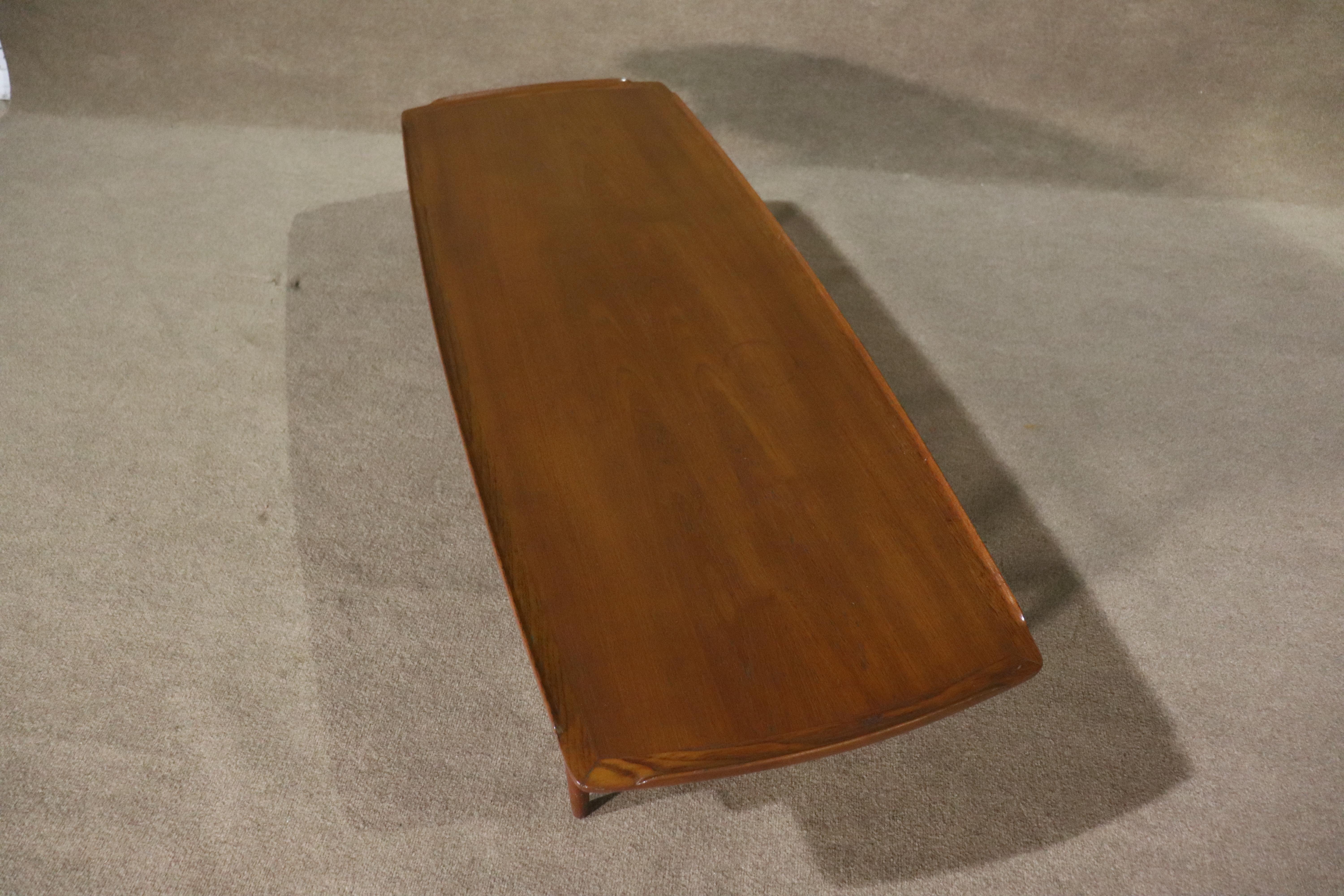 Mid-Century Modern Poul Jensen for Selig Coffee Table For Sale