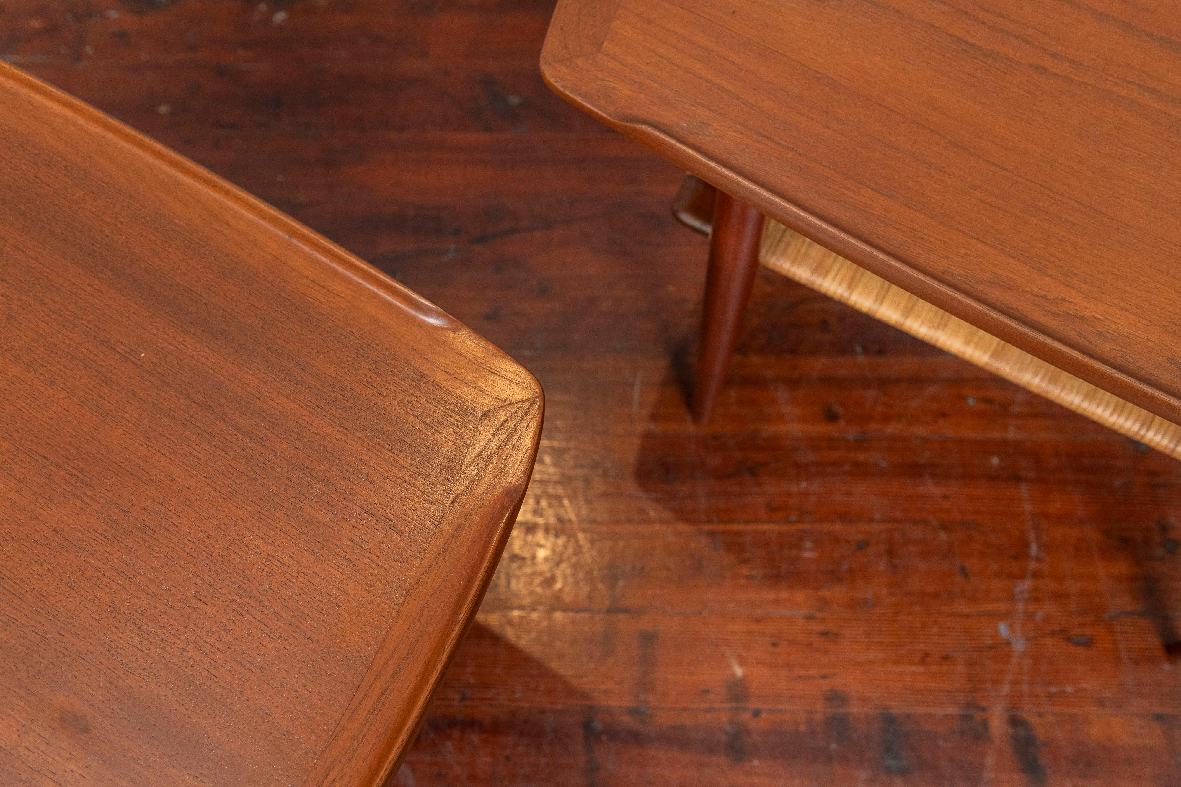 Mid-20th Century Poul Jensen Side Tables for Selig For Sale