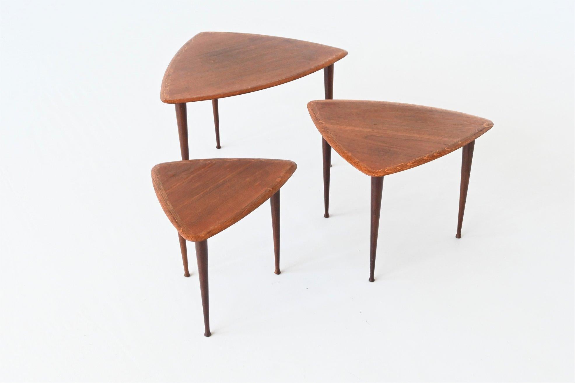 triangle nesting tables