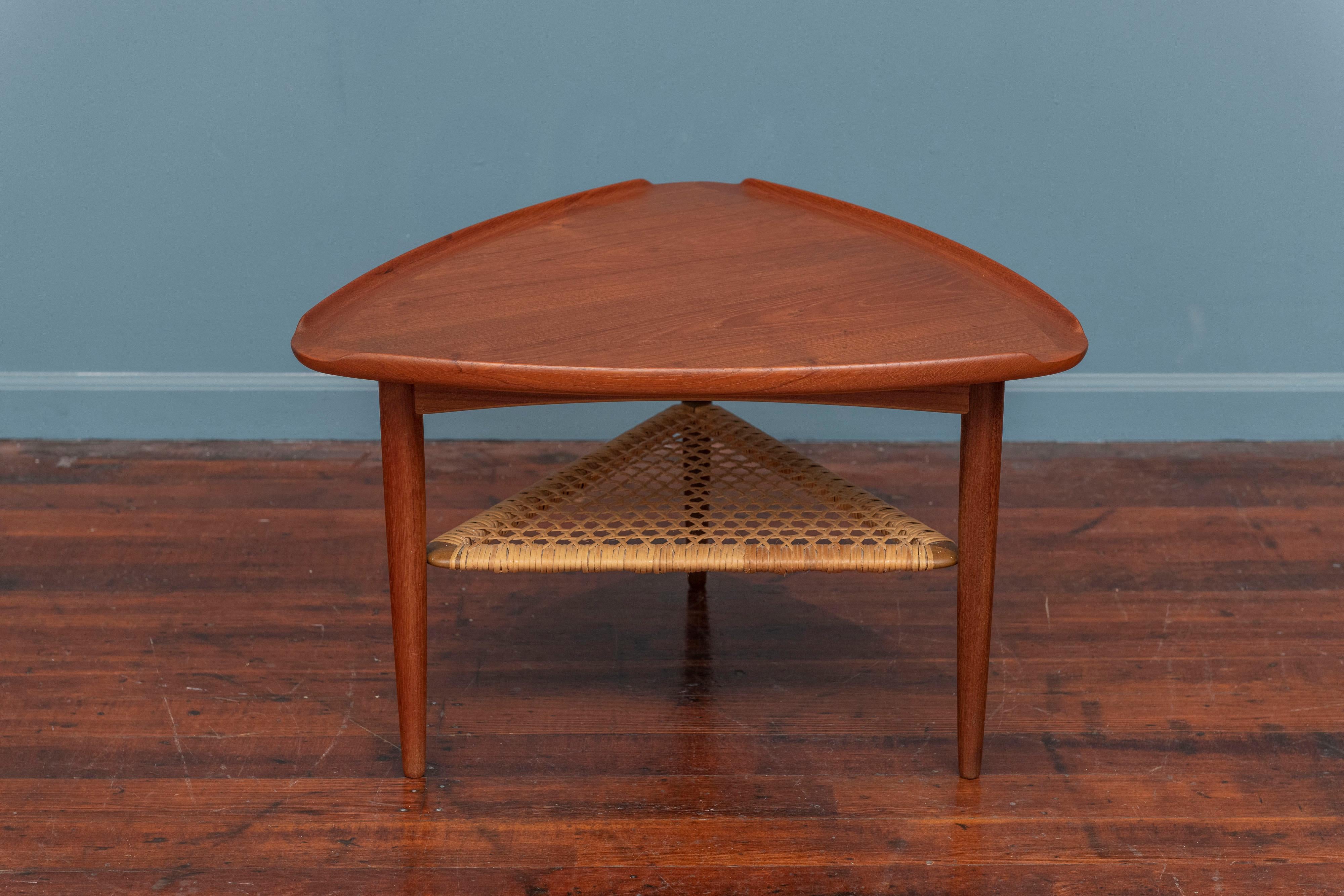 Poul Jensen Triangle Form Table for Selig In Good Condition In San Francisco, CA