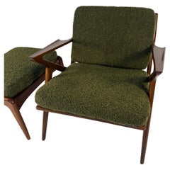 Poul Jensen "Z Chair" mit Ottomane, Dänemark