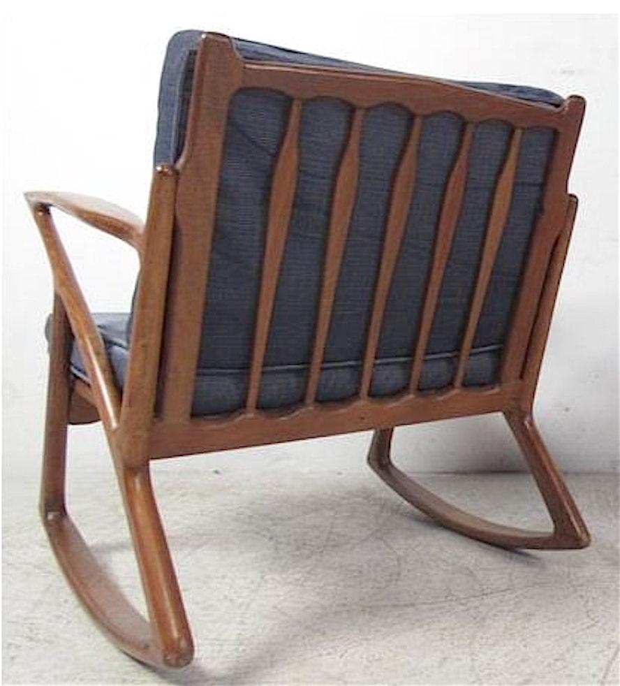 Mid-Century Modern Poul Jensen Z Style Rocking Chair