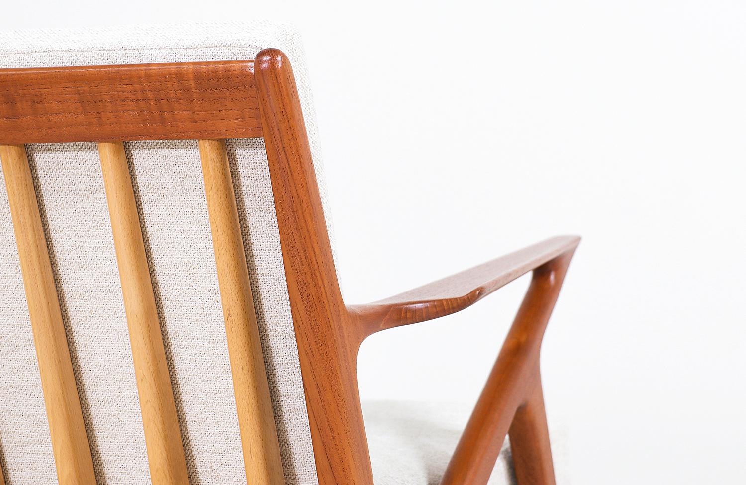 Poul Jensen Z Teak Lounge Chairs for Selig 3