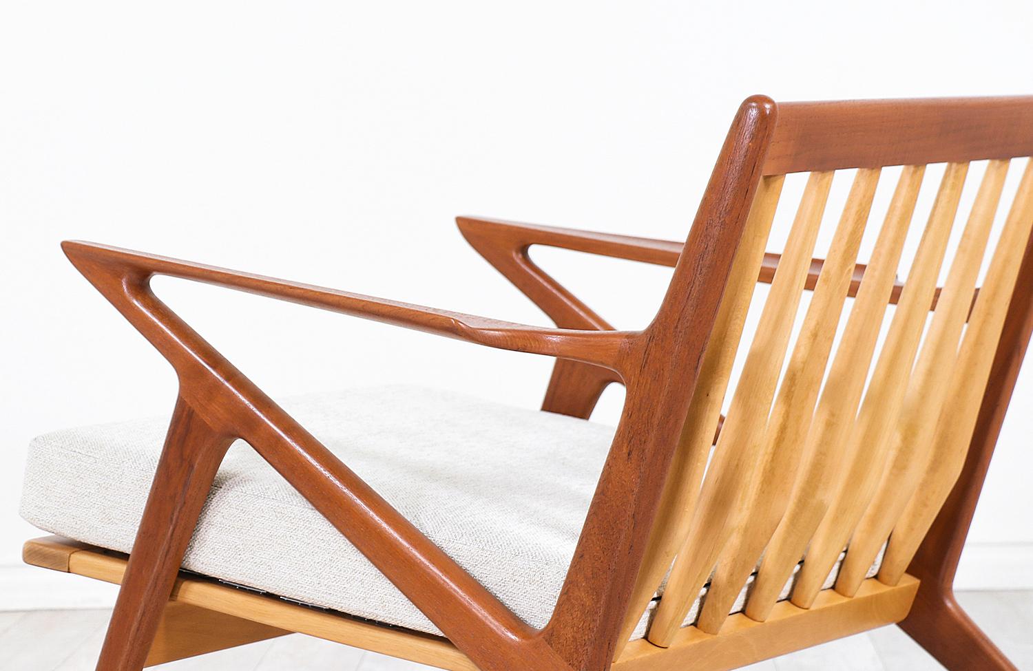 Poul Jensen Z Teak Lounge Chairs for Selig 5