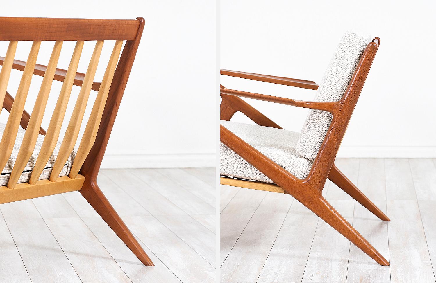 Poul Jensen Z Teak Lounge Chairs for Selig 7