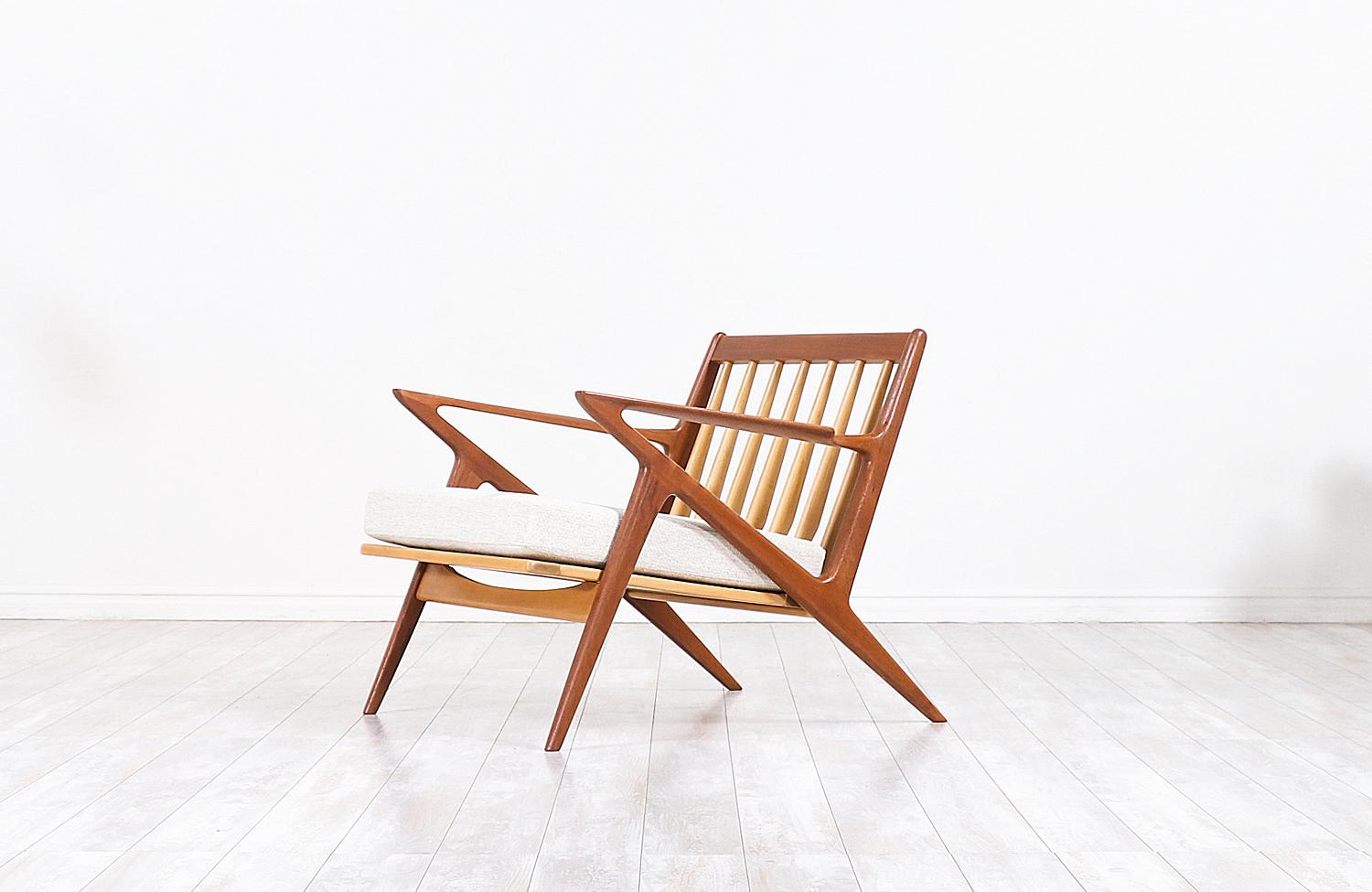 Mid-20th Century Poul Jensen Z Teak Lounge Chairs for Selig