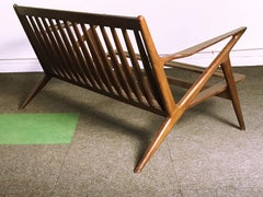 Poul Jensen Z Two-Seat Sofa Loveseat for Selig, Denmark