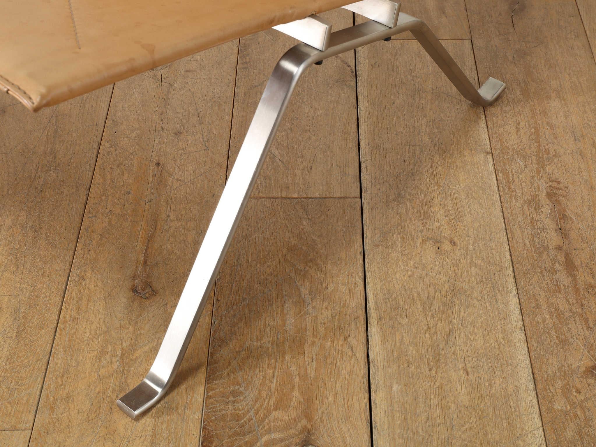 Poul Kjaeholm Silla de salón de piel PK22 2010's en venta 6