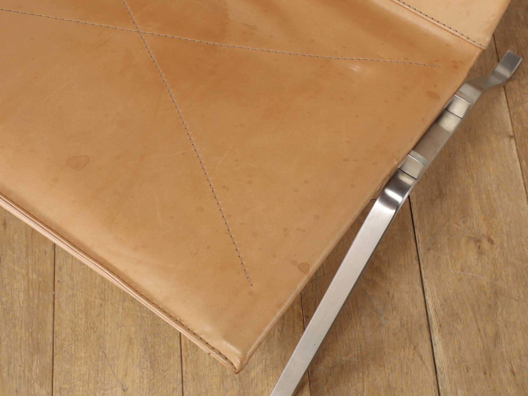 Poul Kjaeholm Silla de salón de piel PK22 2010's en venta 8