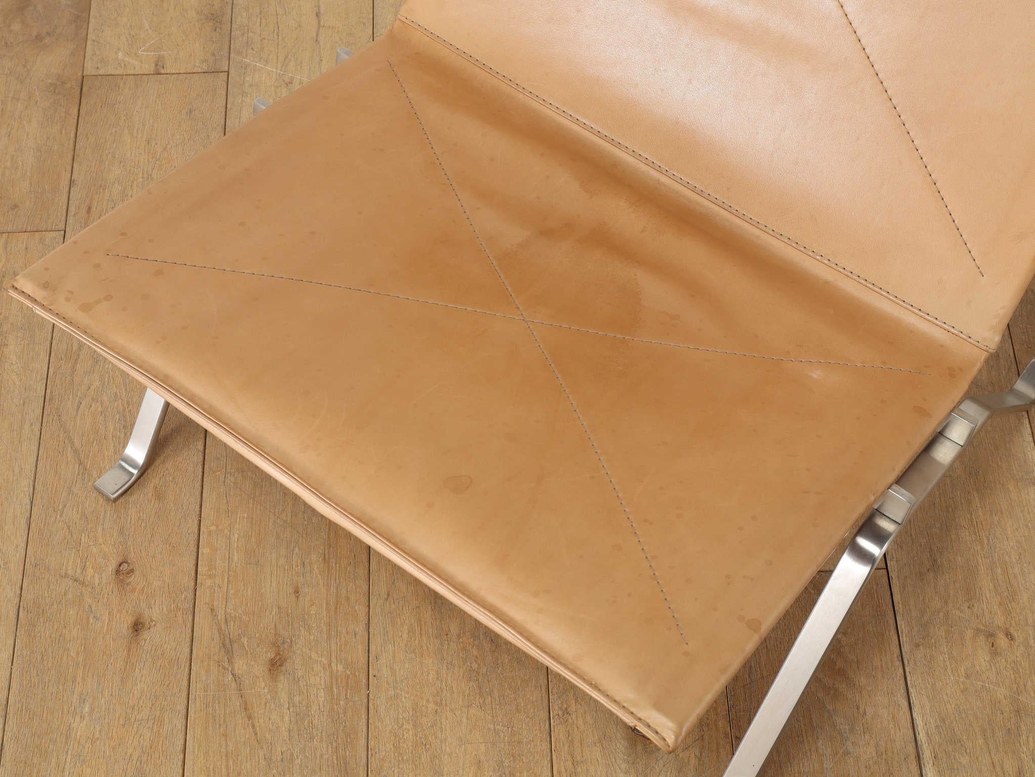 Poul Kjaeholm Silla de salón de piel PK22 2010's en venta 10