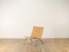 Poul Kjaeholm Leder Lounge Stuhl PK22 2010's