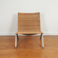 Poul Kjaerhjolm PK 22 Wicker Lounge Chair