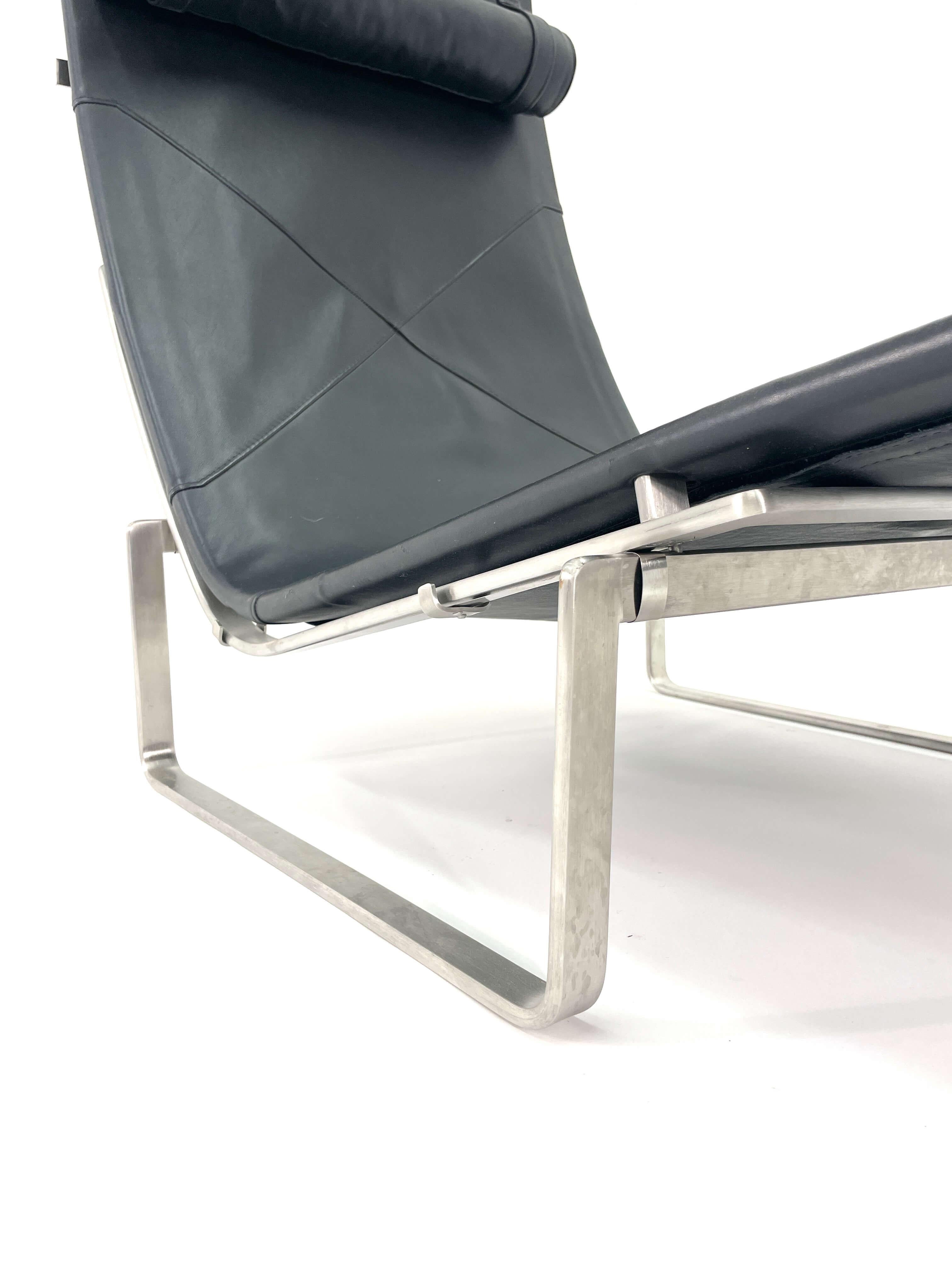 Poul Kjaerholm Chaise Lounge Model PK24 for Fritz Hansen For Sale 6