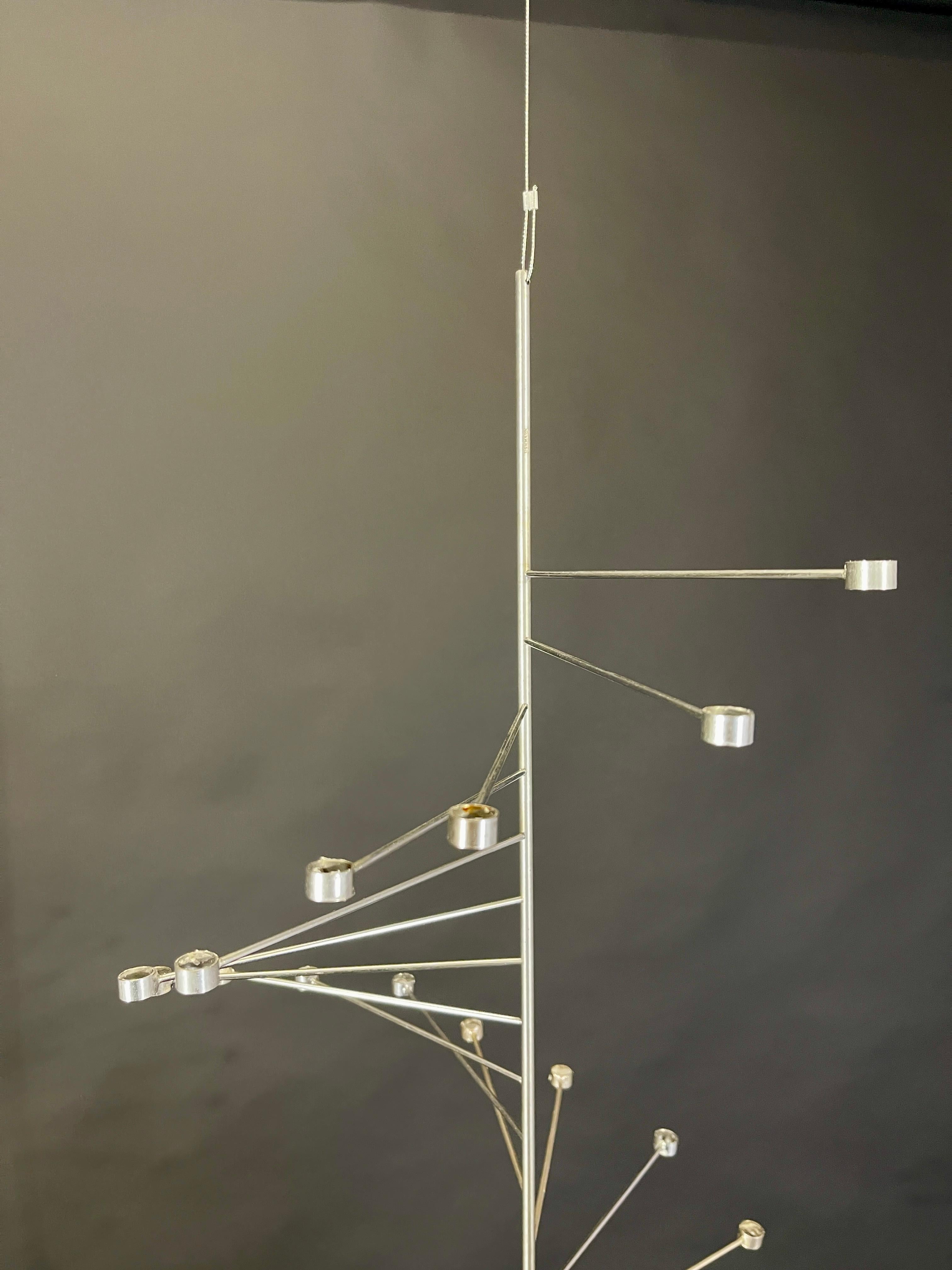 Mid-20th Century Poul Kjaerholm chandelier model PK 101 For Sale