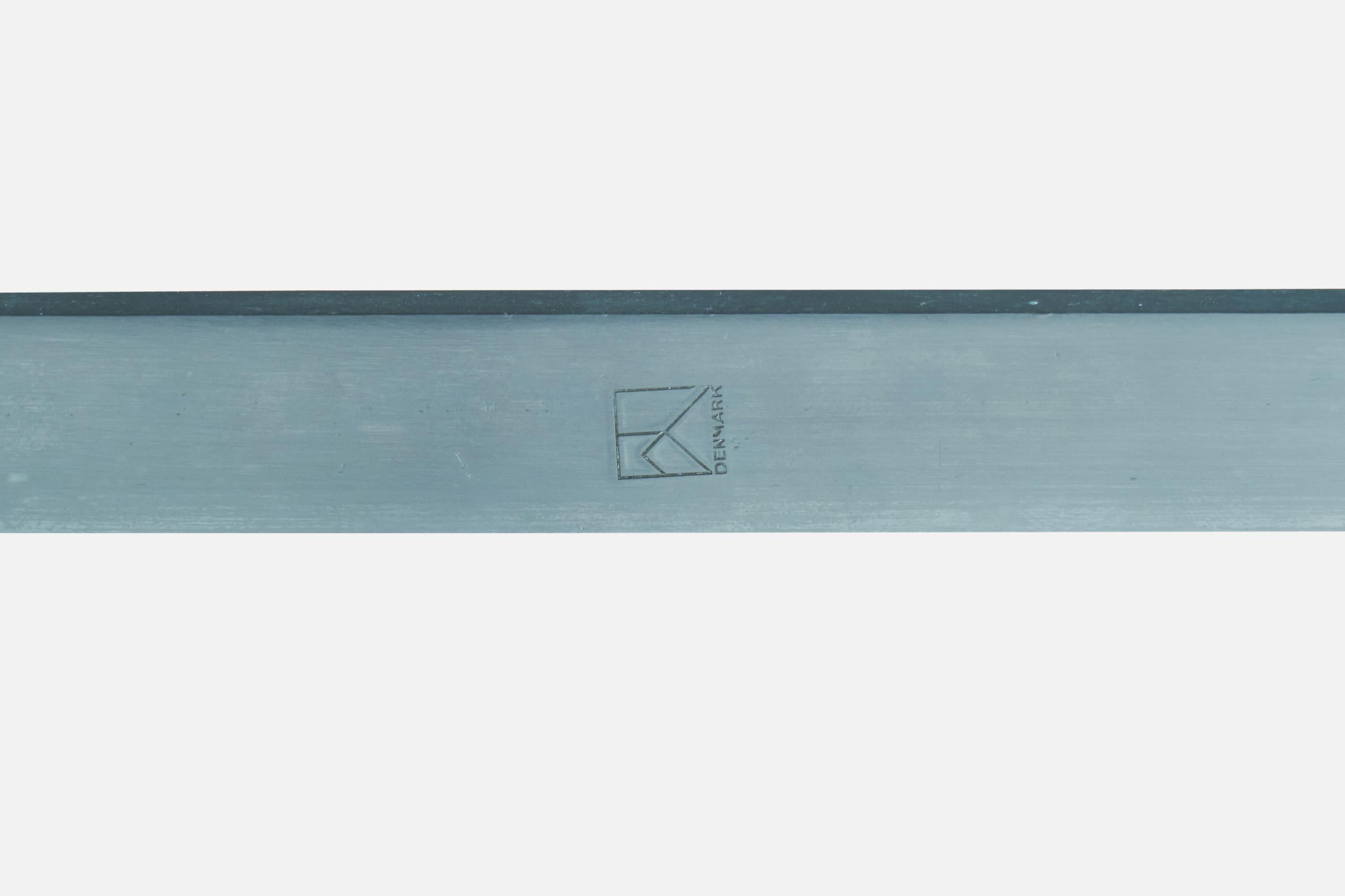 Poul Kjærholm, Couchtisch, Stahl, Glas, Dänemark, 1960er Jahre im Angebot 2