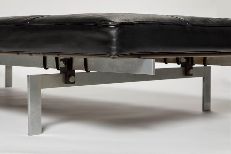 Poul Kjærholm for E. Kold Christensen Early Year PK-80 Daybed, Double Signed For Sale 4