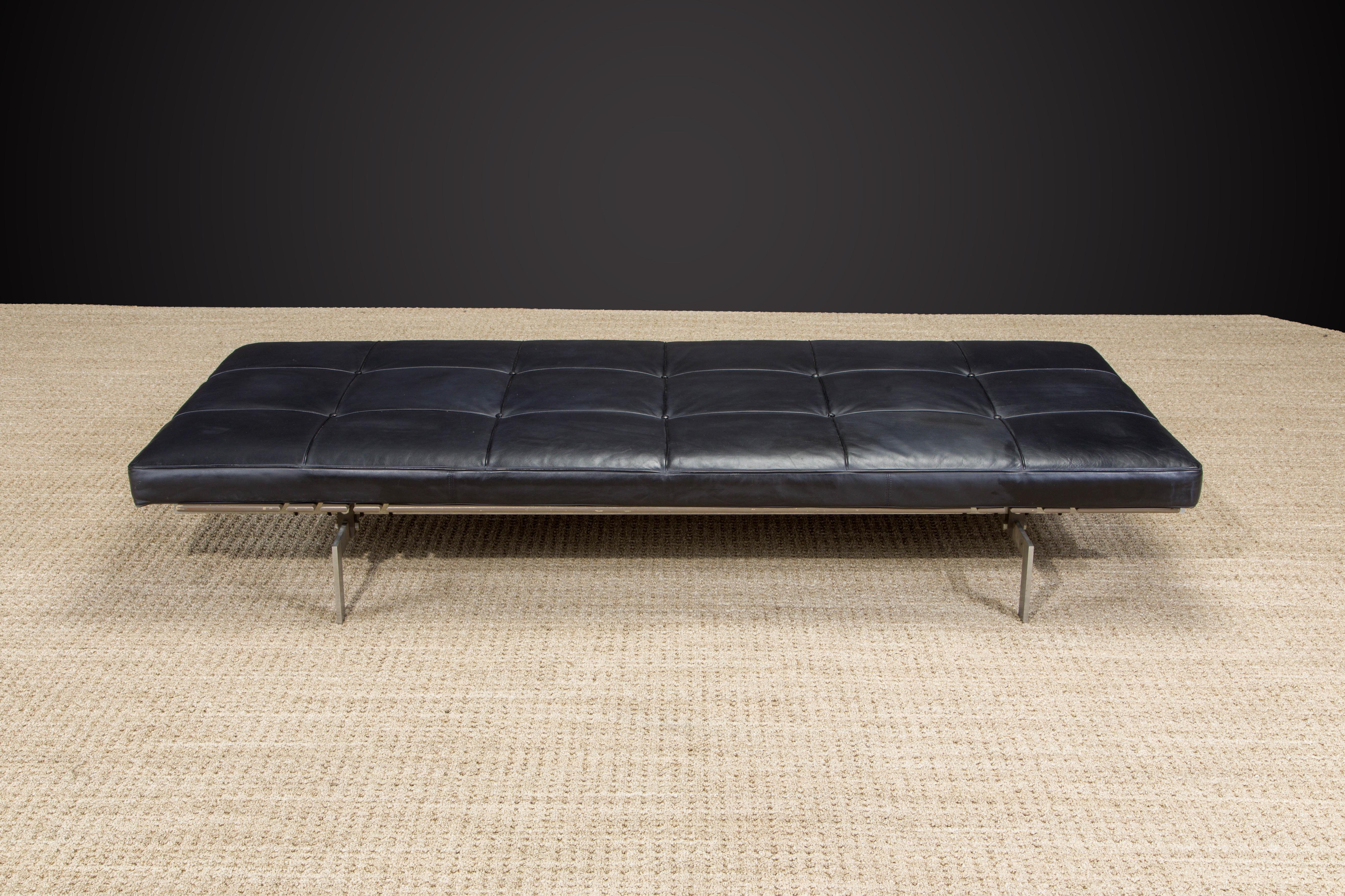 Mid-20th Century Poul Kjærholm for E. Kold Christensen Early Year PK-80 Daybed, Double Signed