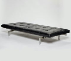 Poul Kjærholm for E. Kold Christensen Early Year PK-80 Daybed, Double Signed