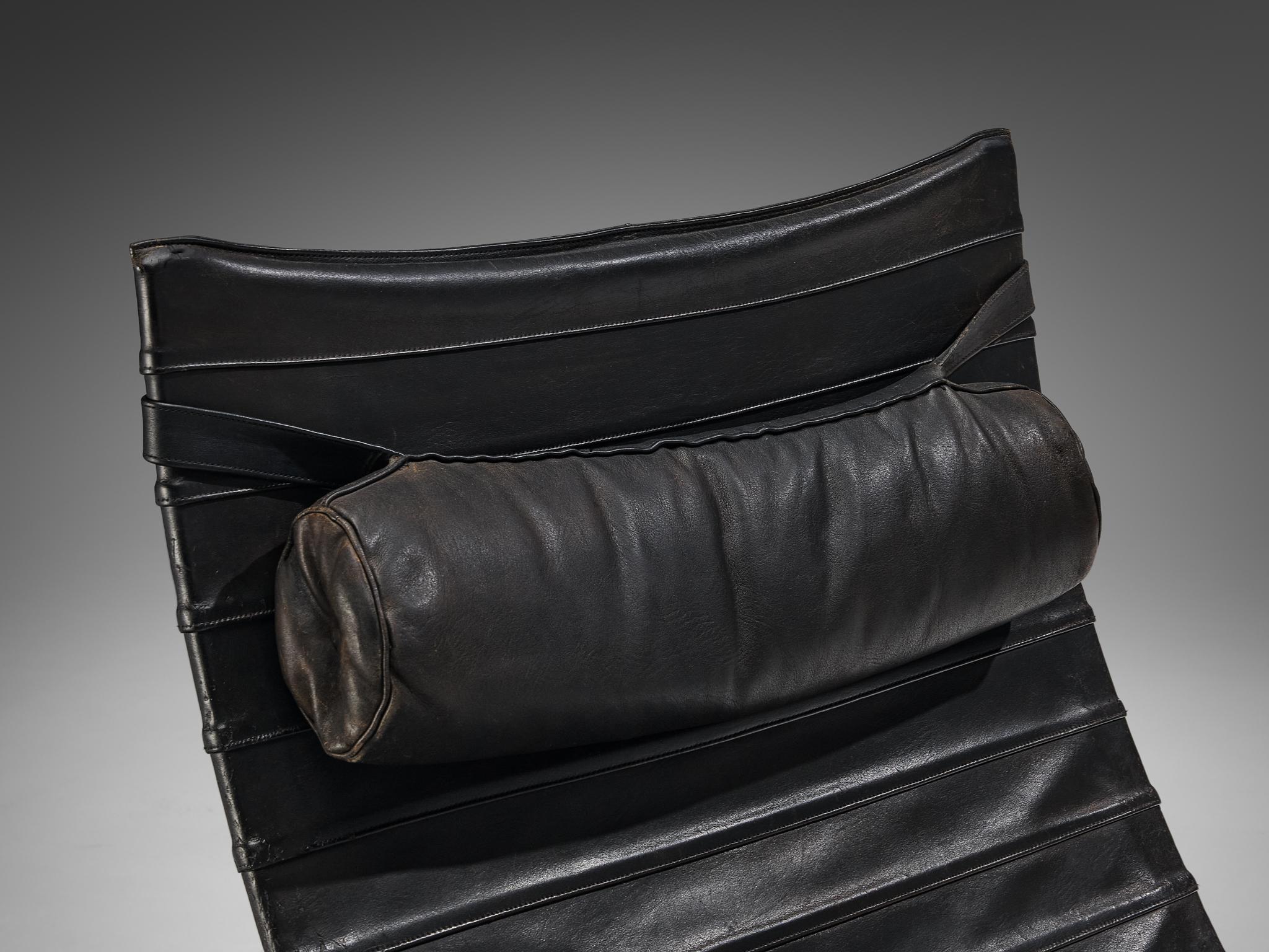 Poul Kjærholm for E. Kold Christensen 'PK20' Lounge Chair in Leather In Good Condition For Sale In Waalwijk, NL