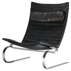 Poul Kjærholm for E. Kold Christensen 'PK20' Lounge Chair in Leather