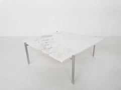 Poul Kjaerholm for E. Kold Christensen PK61 Statuario Marble Coffee Table