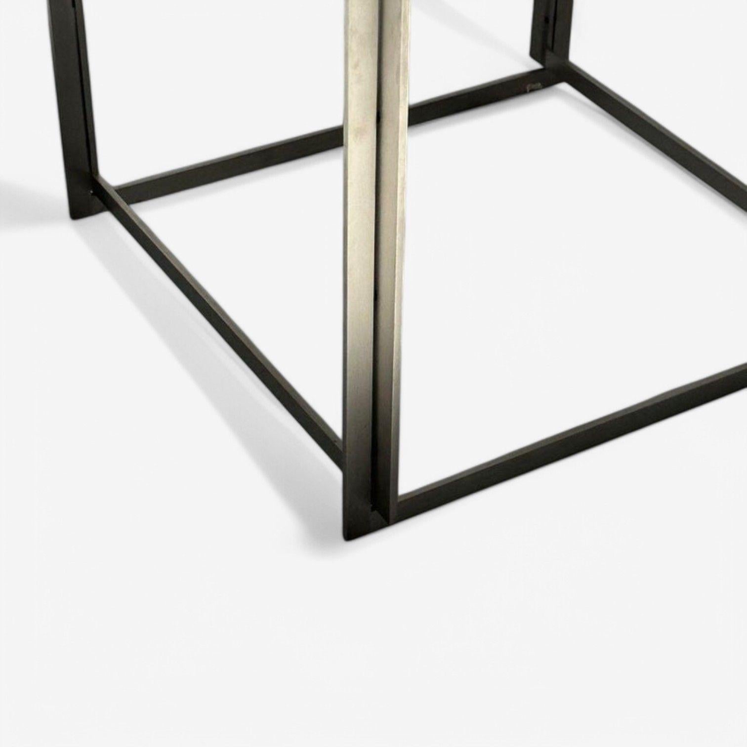Table de salle à manger PK-54 de Fritz Hansen, marbre, érable, acier, Poul Kjaerholm, 2011 en vente 6