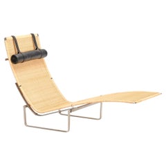 Poul Kjaerholm iconic PK24 chaise for Fritz Hansen, Denmark circa 2000s