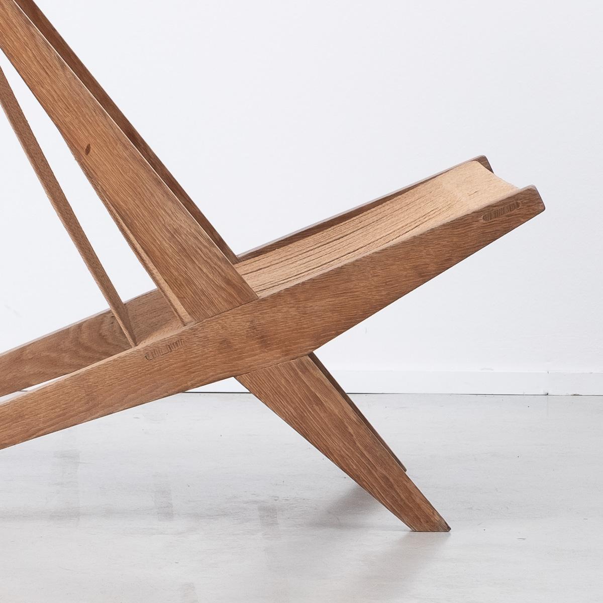 Mid-Century Modern Poul Kjaerholm & Jørgen Høj Lounge Chair, Denmark, 1950s