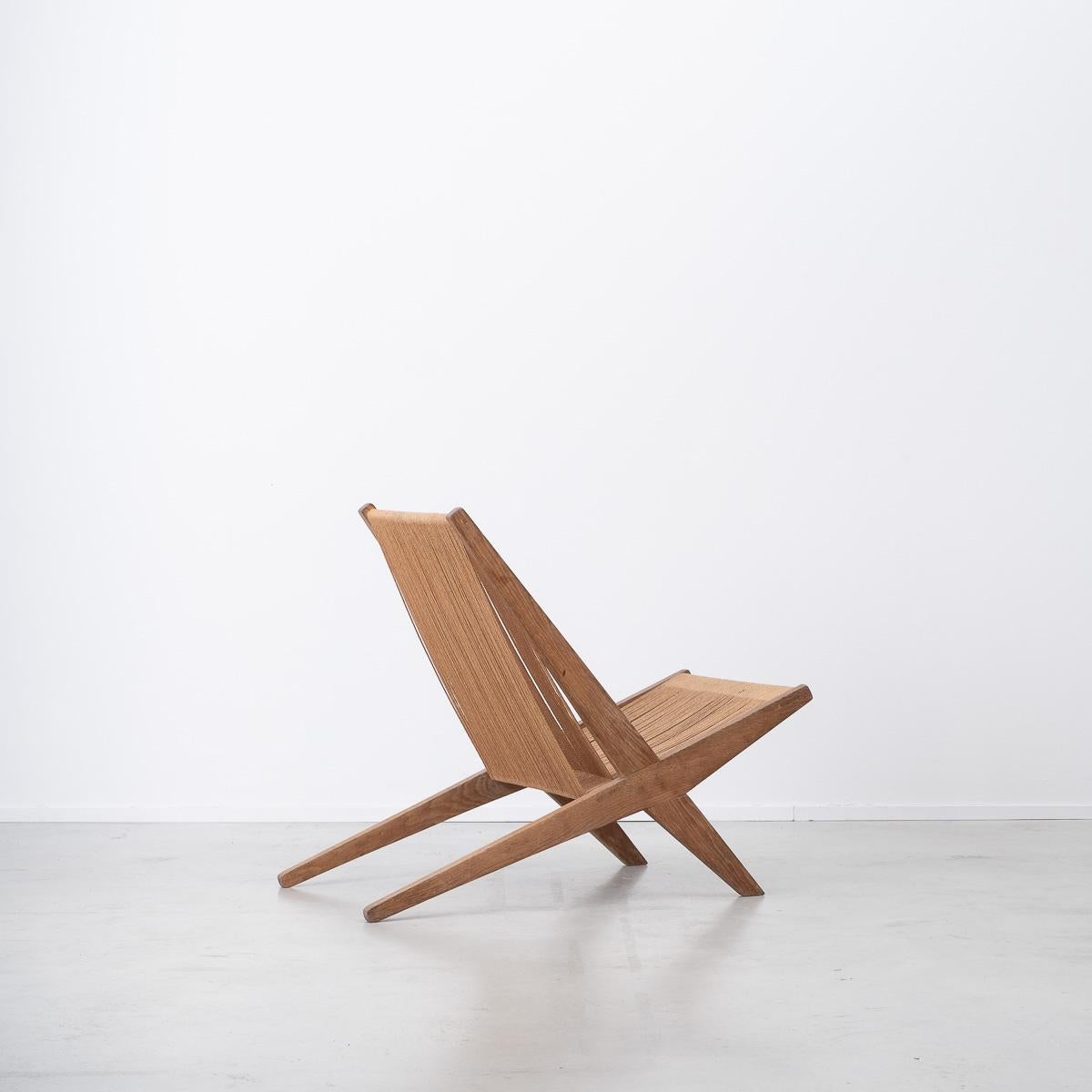 Danish Poul Kjaerholm & Jørgen Høj Lounge Chair, Denmark, 1950s