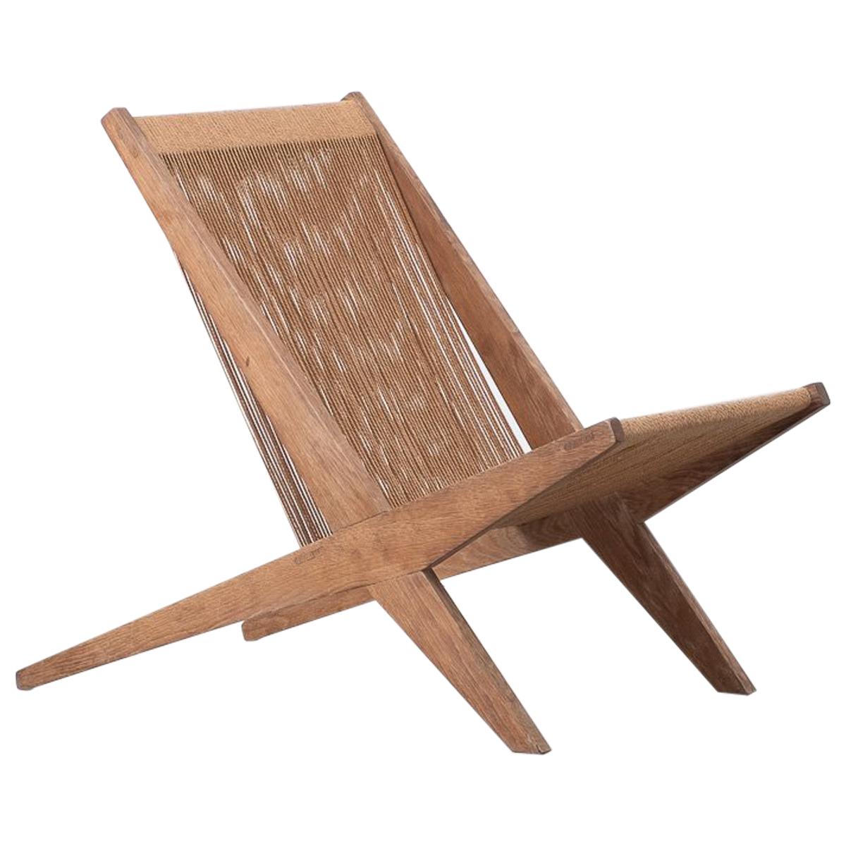 Poul Kjaerholm & Jørgen Høj Lounge Chair, Denmark, 1950s