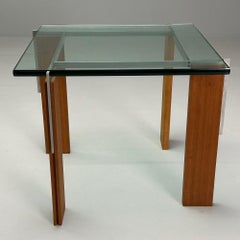 Poul Kjaerholm, Kold Christensen, Danish Mid Century Modern, Small Glass Table