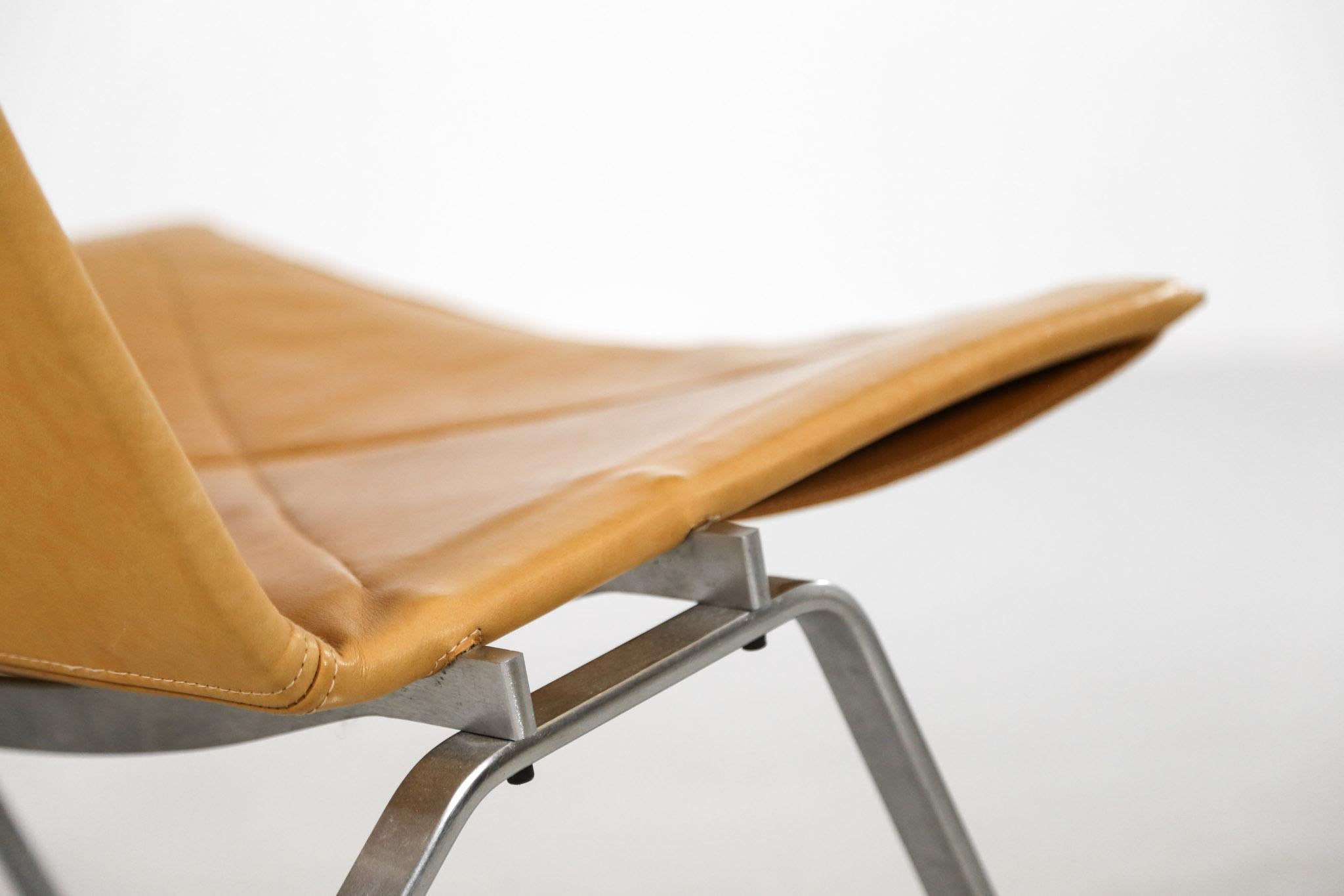 Scandinavian Modern Poul Kjaerholm Lounge Chair, Model PK22 for Kold Christensen