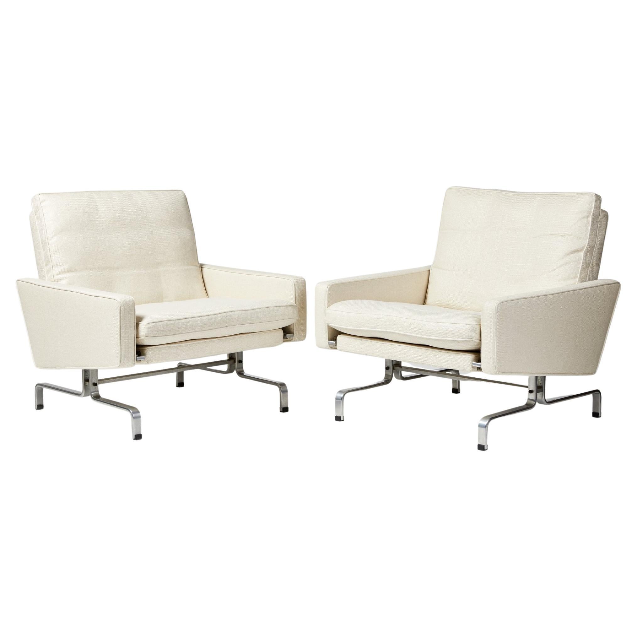 Poul Kjaerholm Lounge Chairs PK 31 for E. Kold Christensen, Set of 2