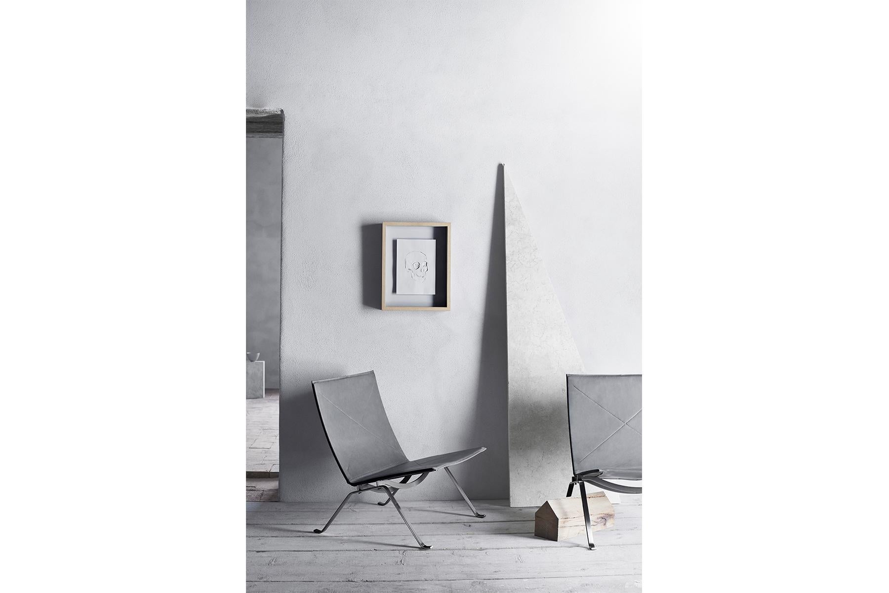 Poul Kjrholm Modell Pk22 Sessel ohne Armlehne (21. Jahrhundert und zeitgenössisch) im Angebot
