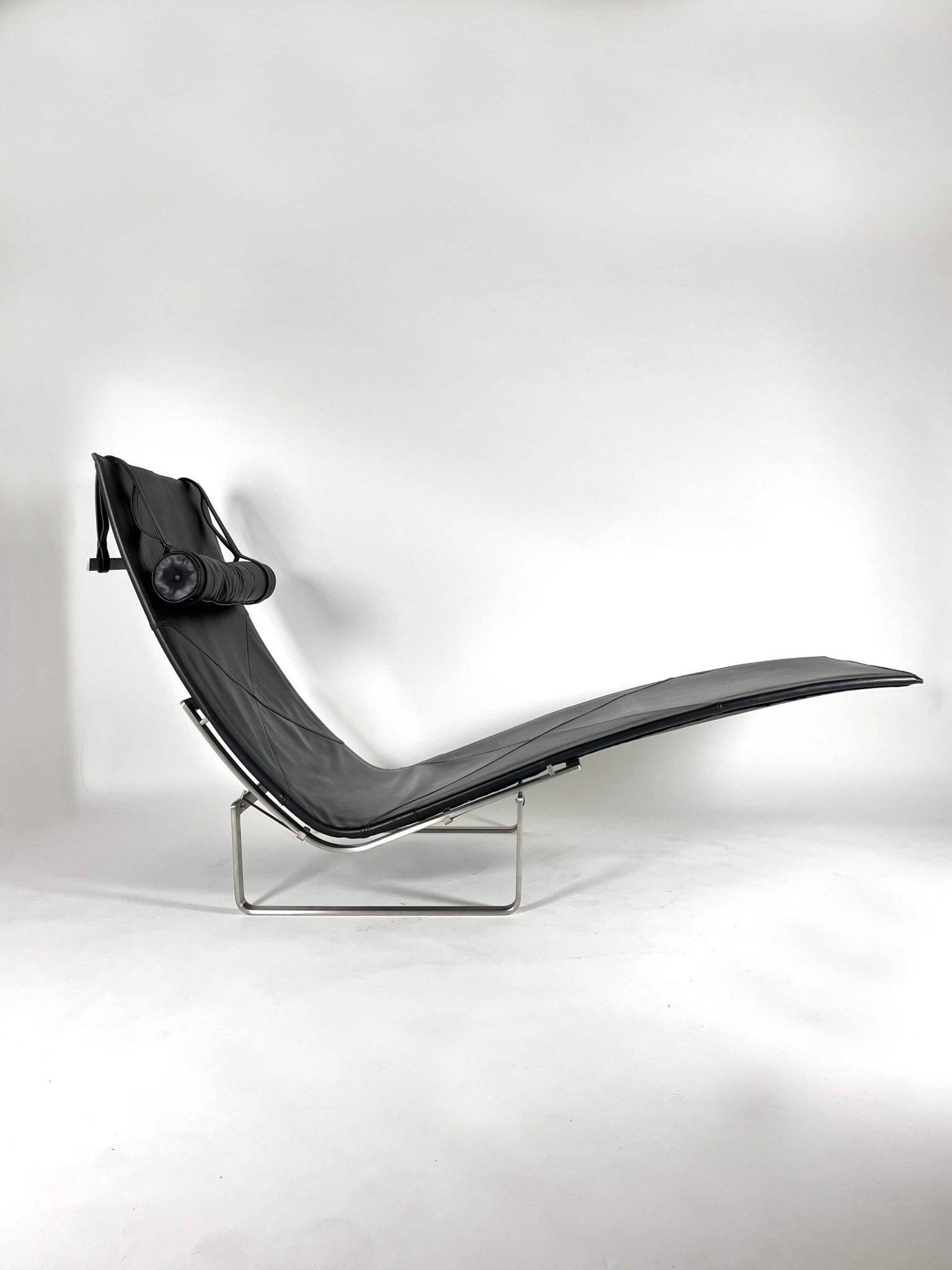 Poul Kjaerholm Modello PK24  Chaise Lounge per Fritz Hansen in vendita 12