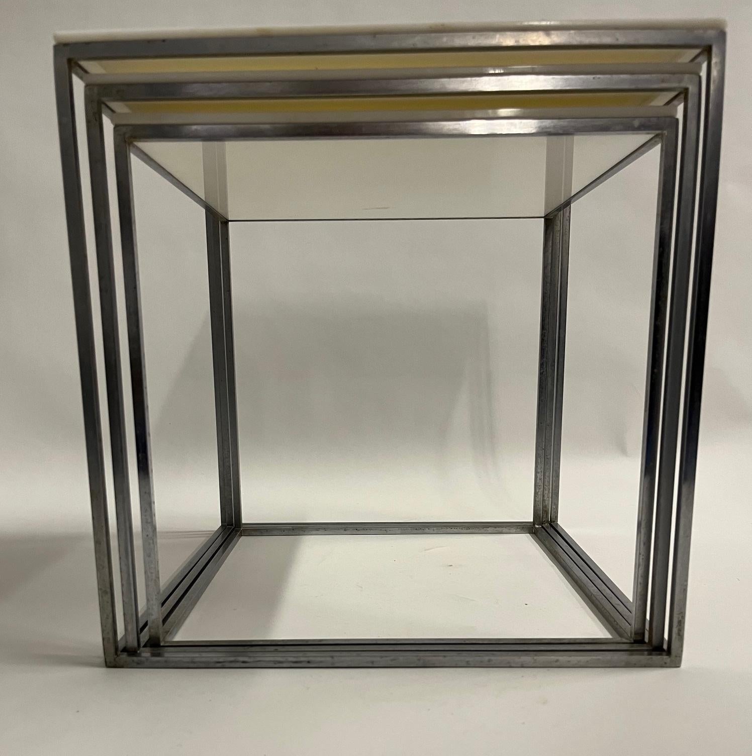 Tables gigognes Poul Kjaerholm Bon état - En vente à West Palm Beach, FL