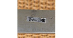 Poul Kjærholm “PK 20”, Easy Chair with Steel Frame, Woven Cane